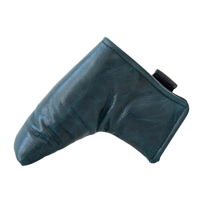 Leather Blade Putter Cover - Gulf Blue