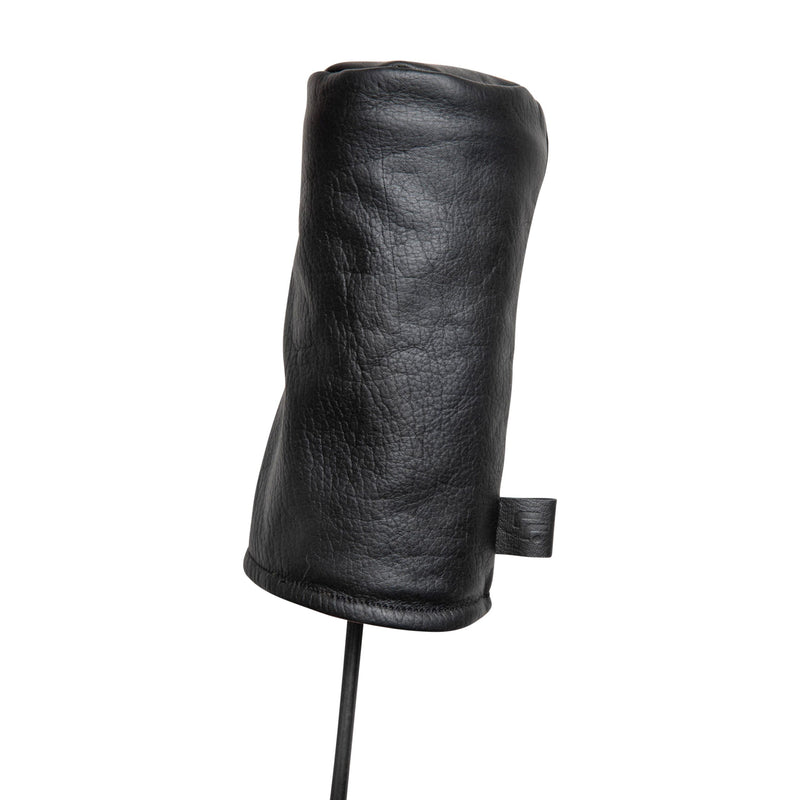 Black Goat White Oak Leather Driver Barrel Cover - Hide Series Batch 2024-1