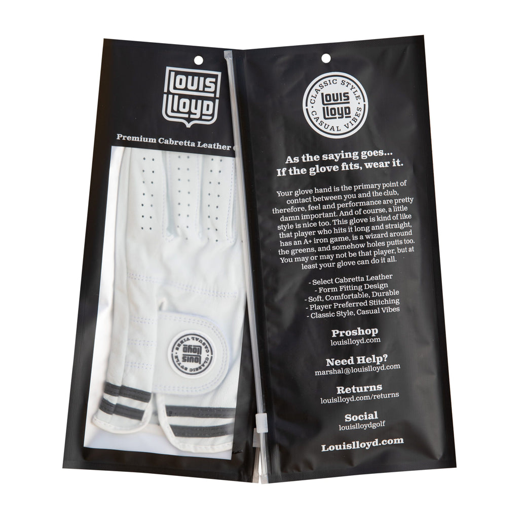 Golf Glove (Classic Style Badge)