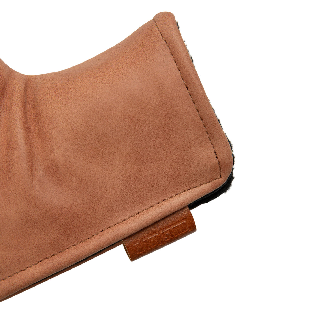 Leather Blade Putter Cover - Brown Pebbled