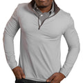 Performance Quarter Zip - Light Grey