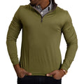 Performance Quarter Zip - Moss