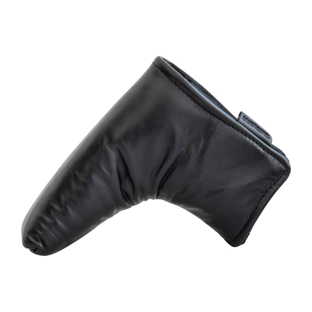 Leather Blade Putter Cover - Casino Black