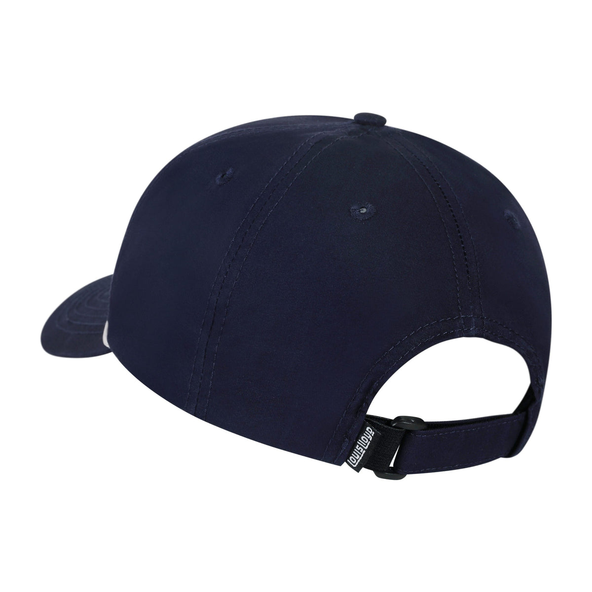 Navy Rope Hat With Stacked Logo