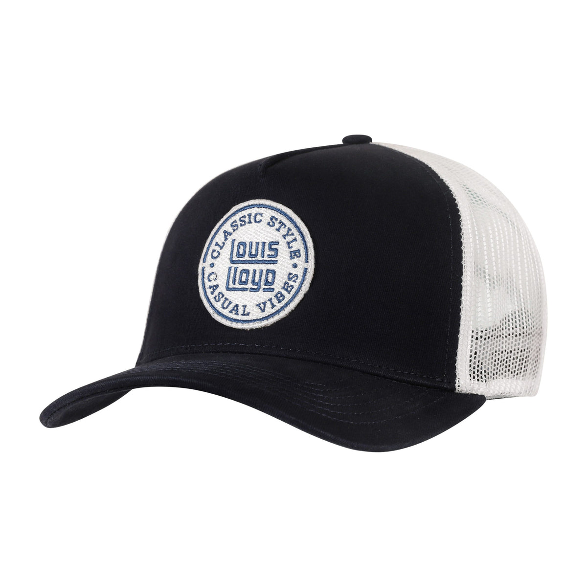 Navy Trucker with Classic Badge