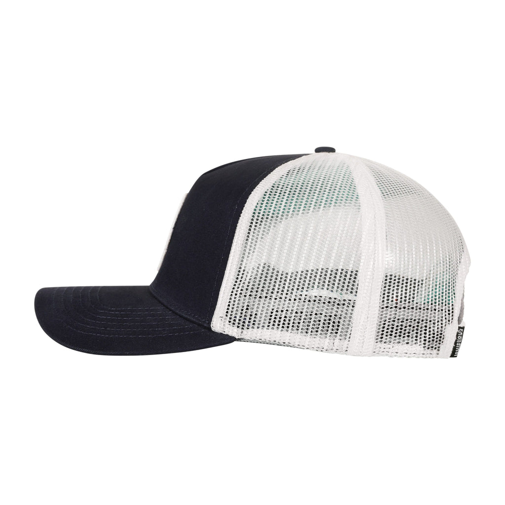 Navy Trucker with Classic Badge