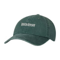 Washed Forest Green Baseball Hat
