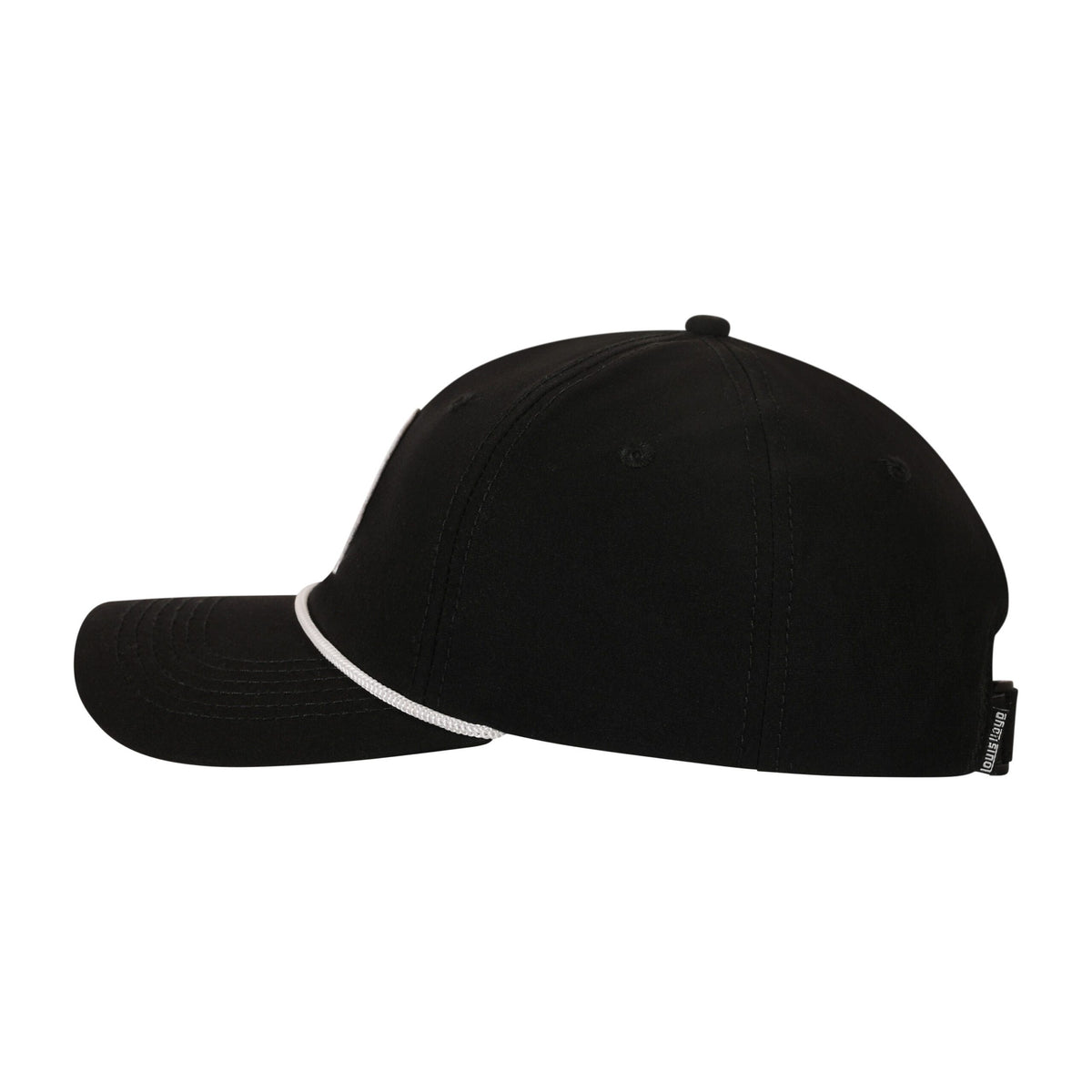 Black Performance Rope Hat
