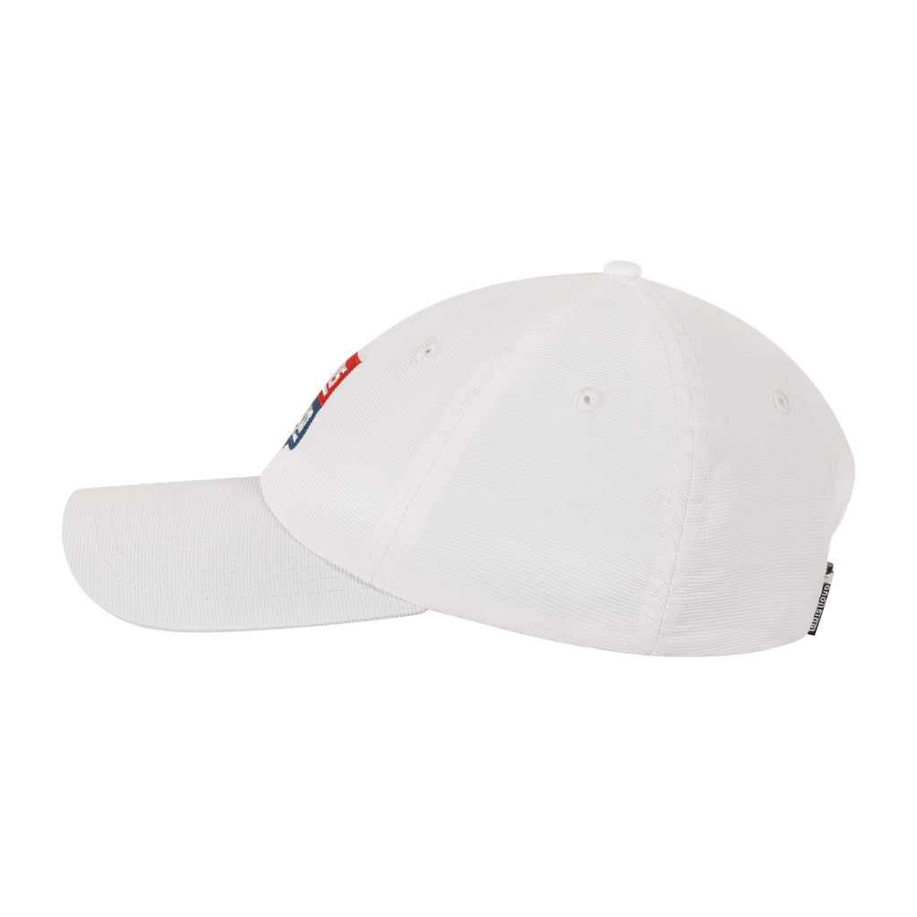 White Performance Shield Hat