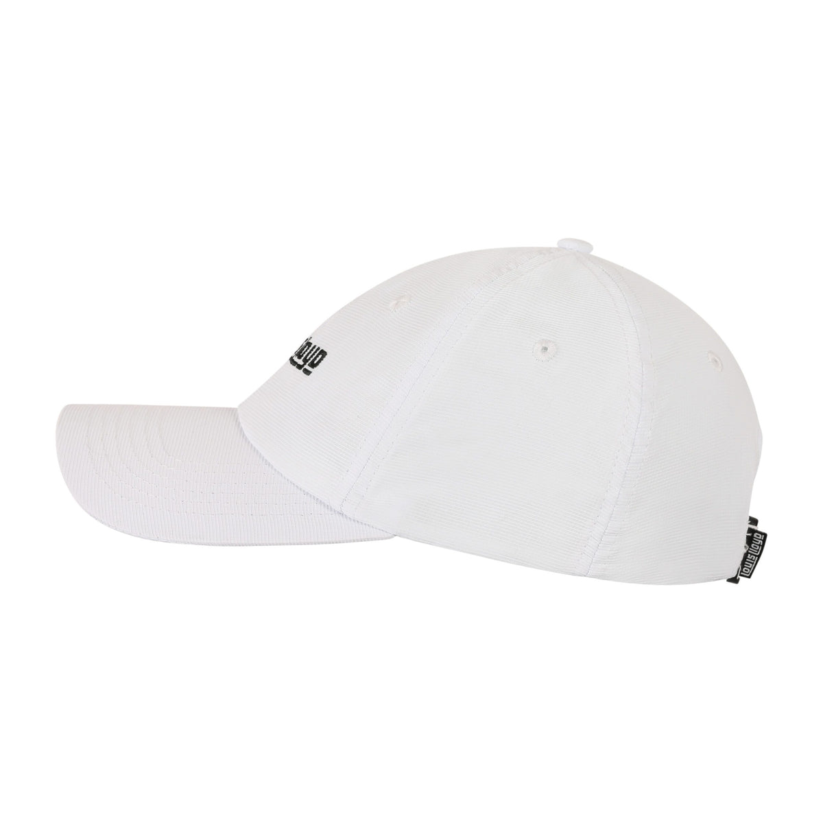 White Wordmark Performance Hat