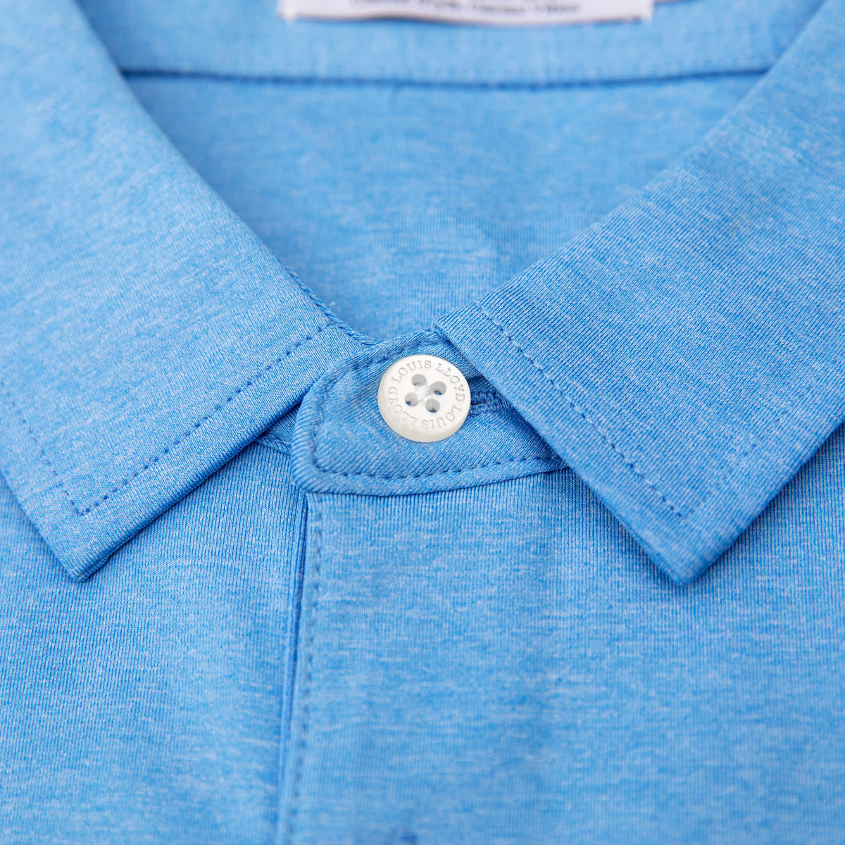 Performance Polo - Heathered Blue