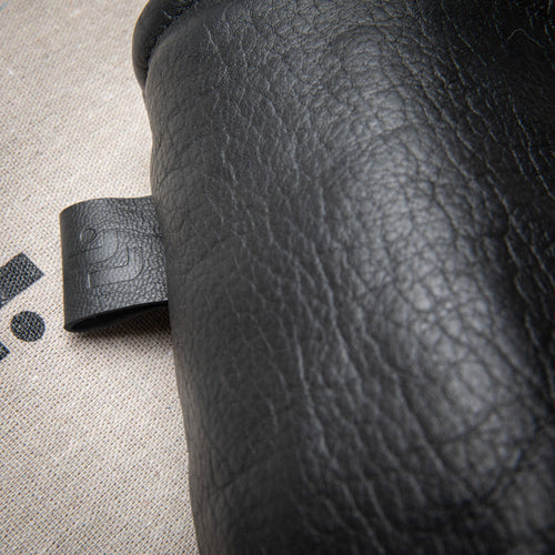 Black Goat White Oak Leather Driver Barrel Cover - Hide Series Batch 2024-1