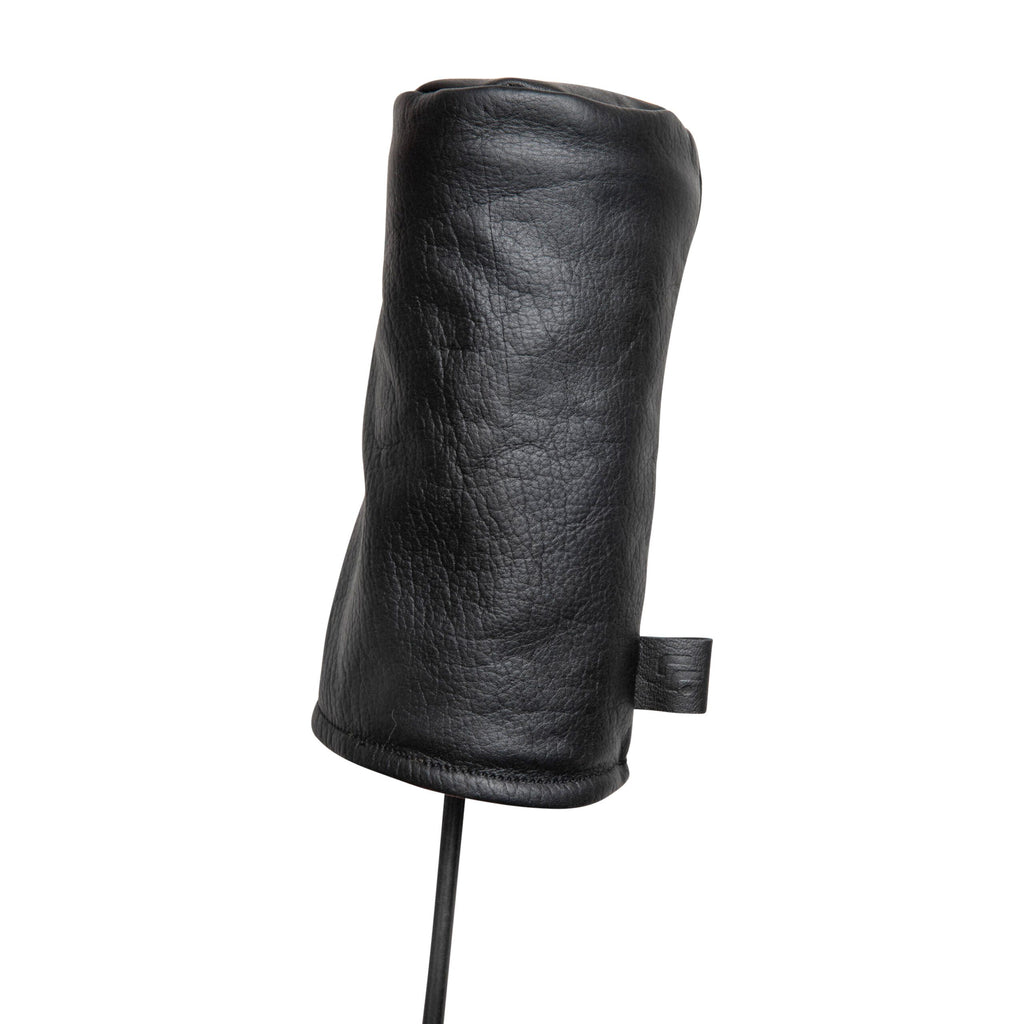 Black Goat White Oak Leather Driver Barrel Cover - Hide Series Batch 2024-1