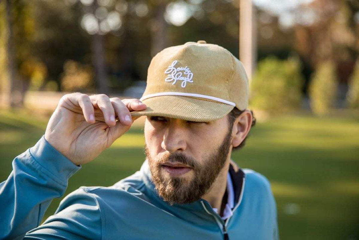 Vintage Corduroy Rope Hat