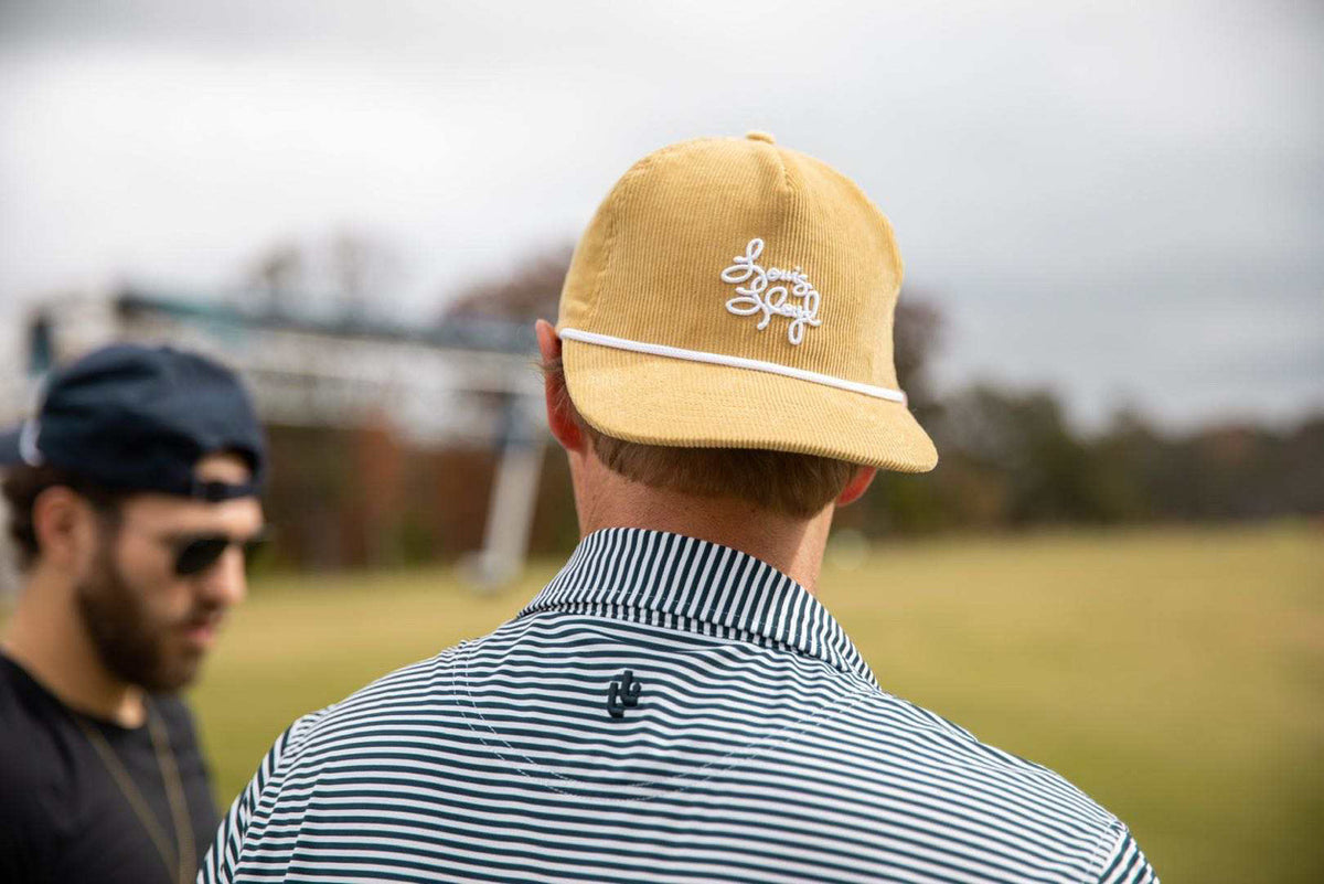 Vintage Corduroy Rope Hat