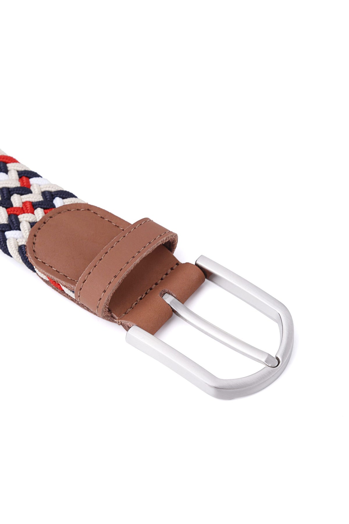 Stretchy Belt - Elastic Woven Fabric - Autumn Sunset